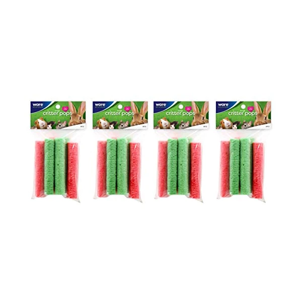 Ware Manufacturing Large Rice Pops Small Animal Treats Size:Pack of
