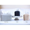 Tissue Box Cover Holder, Square with Bottom Belt by Carrot's