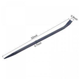 uxcell Hexagonal Connecting Bar Sleever Bar 32'' Steel Crowbar for Prying and Aligning with Chisel End