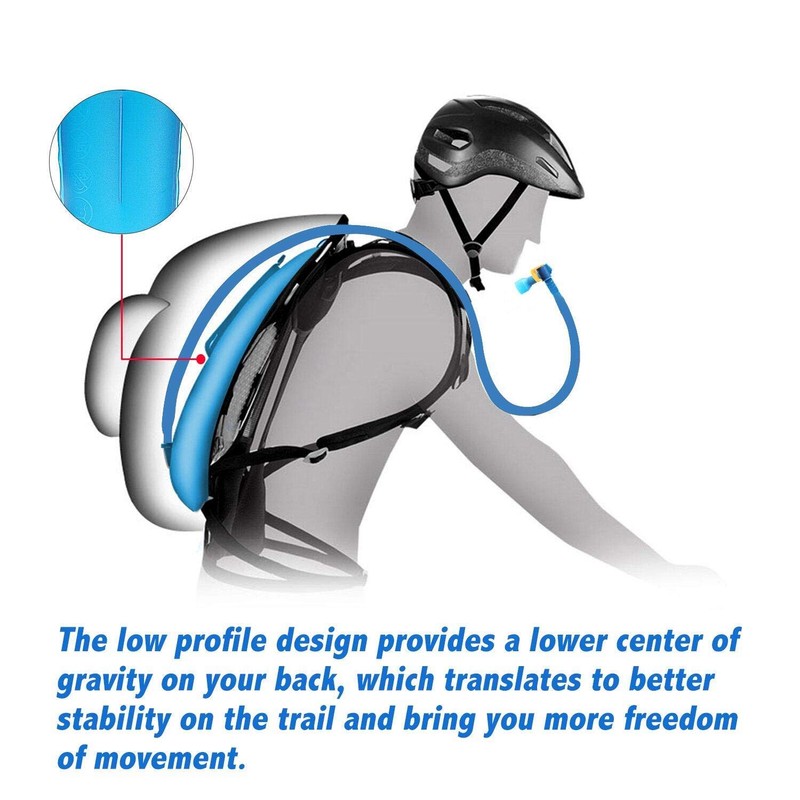 Unigear Hydration Bladder 2L, 2.5L, 3L Hydration Bladder, Dustproof and