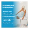 Carex Easy Transfer Shower Bench - Shower Chair for Elderly