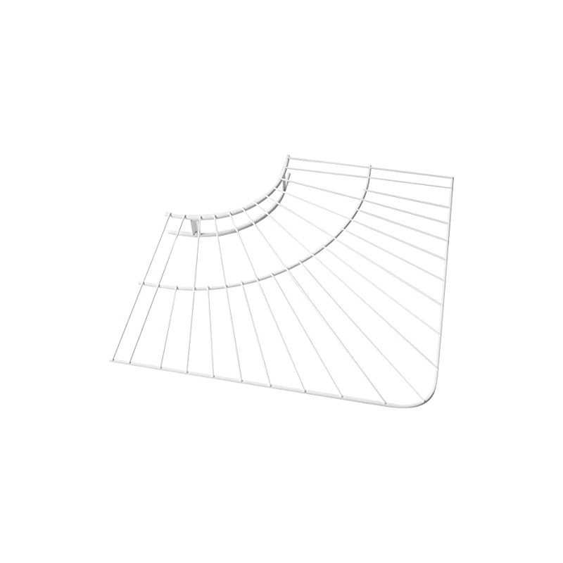 Rubbermaid Commercial Products FreeSlide Wire Shelving, 12-Inch, White, Closet Organizer