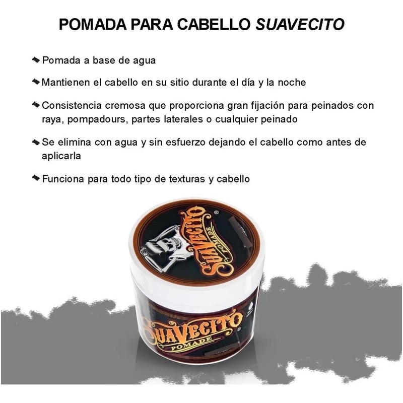Suavecito Pomade Original 4oz Pomada O Cera Para Cabello