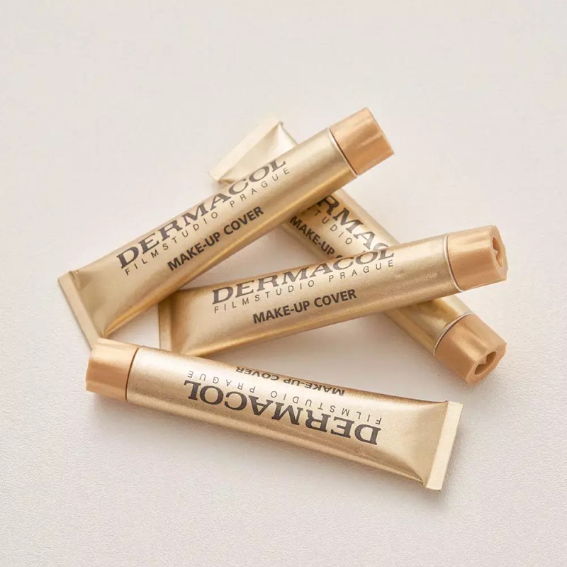 Dermacol 더마콜 메이크업 커버 파운데이션 30ml 6color [208] Dermacol Makeup