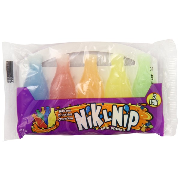 Nik-L-Nips Wax Bottles, 1.7 Ounce Packages (Pack of 18)