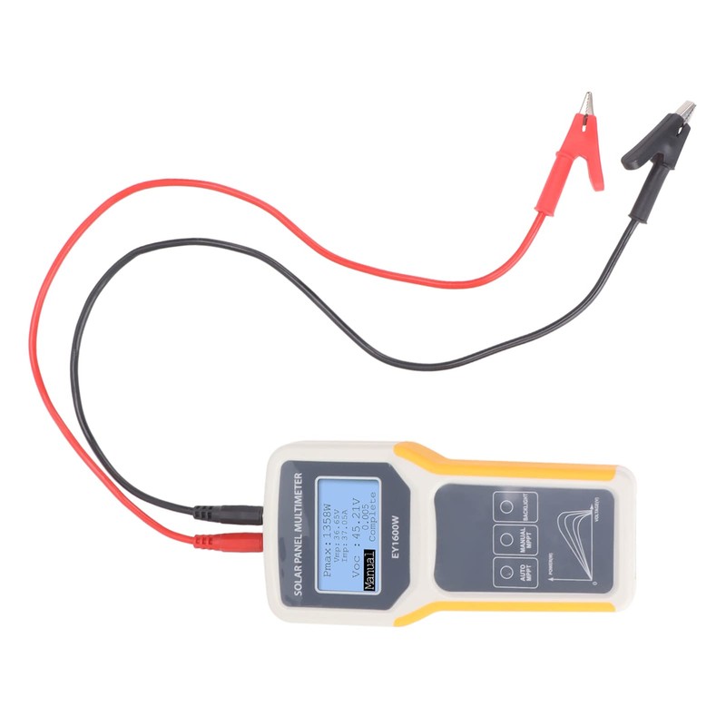Solar Panel Tester Photovoltaic Multimeter EY1600W with Backlight MPPT Tester