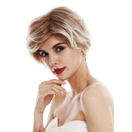 WIG ME UP TYL-441-30T30/613 Women's Wig Short Voluminous Parting Red-Brown Platinum Blonde Highlighted