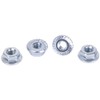 Core-RC 4mm Steel Serrated Wheel Nuts (4)