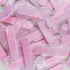 Mini limas de uñas de grano 240, con punta de