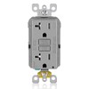 Leviton Dual-Function AFCI/GFCI Outlet, 20 Amp, Self Test, Tamper-Resistant with