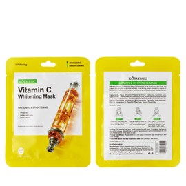 Facial mask Soothing Hydrating face masks skincare Sheet Mask for All Skin Types 10 Pack (Yellow)