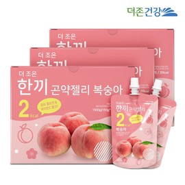 더존건강 한끼 곤약젤리 복숭아 150g 10팩 3박스