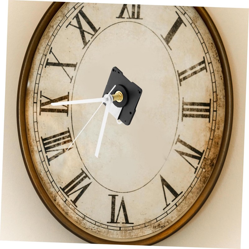 SEWACC 6sets Silent Quartz Clock Mechanism Replacement Kit with Long