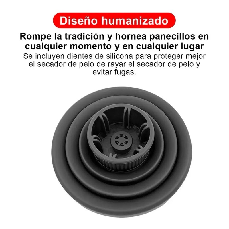Difusor Retráctil Silicona Universal Secadora