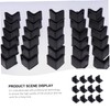 Tofficu 30pcs Shaped Rubber Angle Pads Furniture Protector Caps for