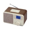 Jensen JCR-315 JCR-315 Digital AM/FM Dual-Alarm Clock Radio with Wood