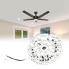 Ceiling Fan Light Replacement Panel 3.93inch Led AC120V 18W 2000LM