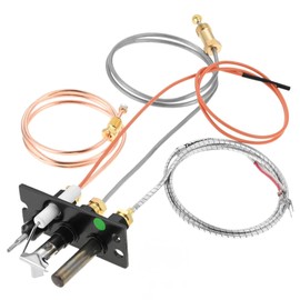 HZ-MONSTAR 4021-736 Pilot Assembly Natural Gas Compatible with Heatilator Stove, Quadrafire, Heat-N-Glo Natural Gas Fireplace, Pilot Assembly Replace 485-510A / 4021-736/2103-010