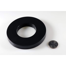 Sorbothane Premium Vibration Isolation Washer (4" OD x 2" ID x 0.5" Thick, 50 Durometer (Medium))