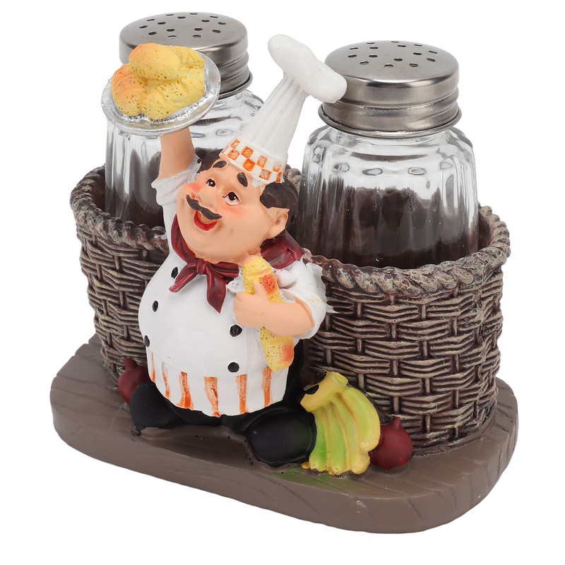 Chef Stature Holder Decorative Synthetic Resin Ingenious Vivid Chef Figurine