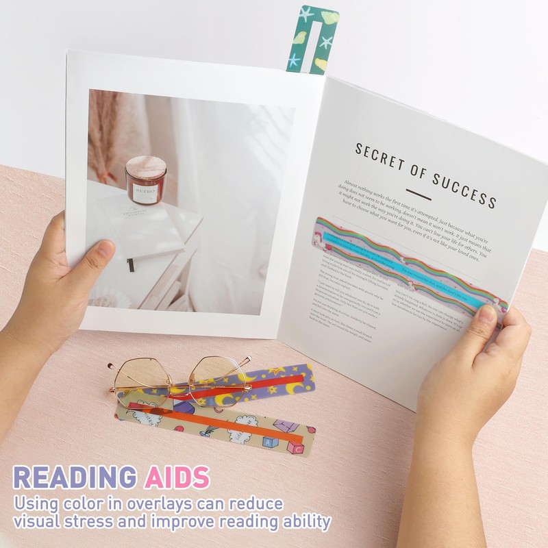 Reading Ruler, 8 Reading Rulers for Dyslexia Dyslexia Reading Aids