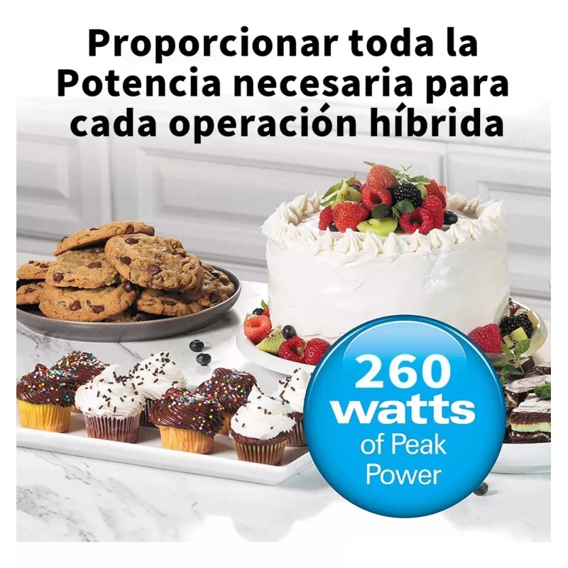 HuaRong Batidora Eléctrica 7 Velocidades Para Cocina 3 En 1
