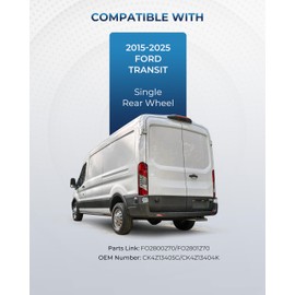 Chee Lyee Tail Lights Compatible with Ford Transit 150 250 350 350HD 2015-2025 Taillights W/O Bulbs and Wires, Not for DRW, Replace OEM:FO2800270 CK4Z13405G FO2801270 CK4Z13404K