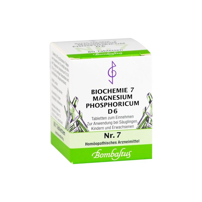 Biochemie 7 Magnesium Phosphoricum D 6 Tablets Pack of 80