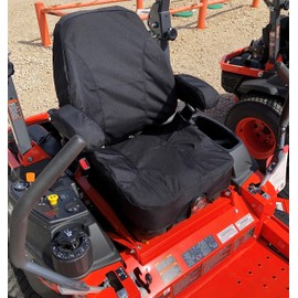 Durafit Seat Covers, Custom Fit Kubota Seat Cover for KUBOTA Zero Turn Mowers Z700 Series, Z781i and Kioti ZXC SE Series in Black Waterproof Endura Fabric