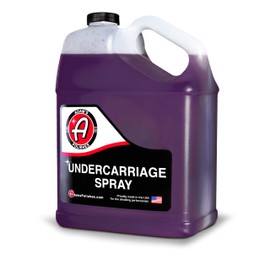 Adam's Polishes SiO2 Infused Invisible Undercarriage Dressing Spray for Car Detailing, Silica Infused for Preium Results, Works on Tires, Trim, Wheel Wells, Black Satin Finish (1 Gallon)