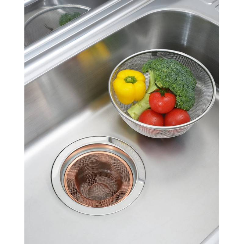 Yoshikawa Suise SJ1641 Pure Copper Waste Basket (Extra Large)