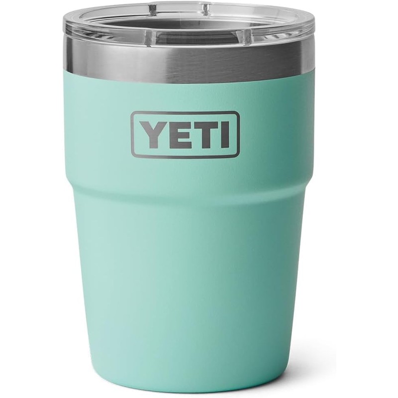 YETI Rambler Cup, Vacuum Insulated Stainless Steel Stackable Cup with