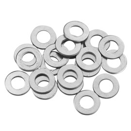 M8 Metal Washers,M8 x 15mm Flat Penny Washers (Thickness 1.5mm) Stainless Steel M8 Washers Round Flat Spacer Repair Washer For Screws Bolts (20 Pack)