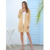 MessBebe Women Knit Long Sleeve Sweater Cardigans Chunky Soft Open