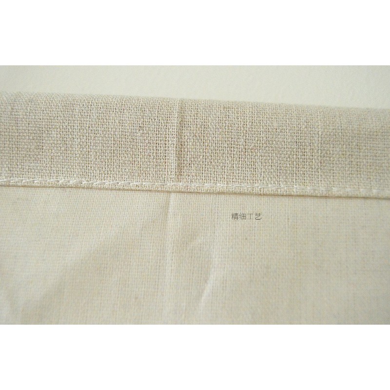 CaLeQi Linen/Cotton Fabric Wall Door Closet Hanging Storage Bag Case