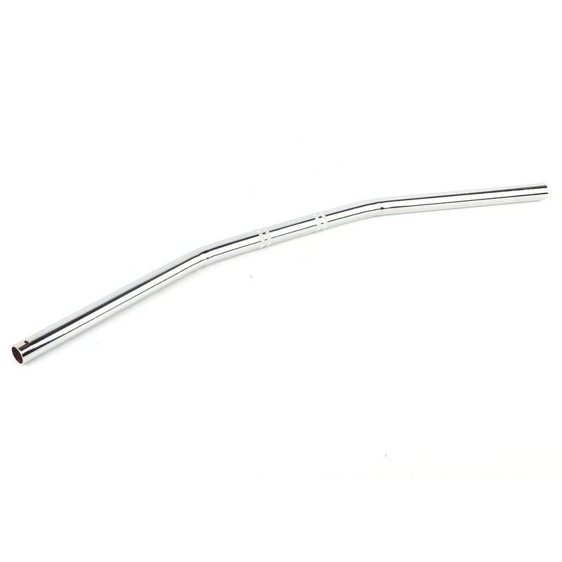 7/8Inch 22MM Motorcycle Retro Bend Handlebar Handle Bar Silver