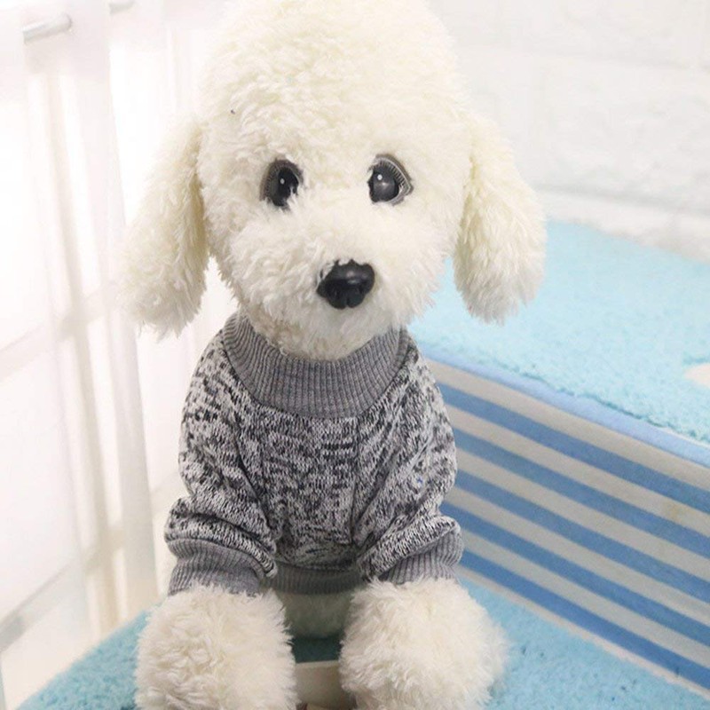 Idepet Pet Dog Classic Sweater, Fleece Coat for Small,Medium Dog,Warm