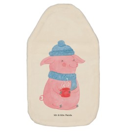 Mr. & Mrs. Panda Hot Water Bottle Mulled Pig Gift Heat Cushion Christmas Eve Santa Claus Hot Water Bottle Cover Christmas Winter Motif