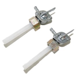 Gewxgzo 14 x 1mm Fuel Valve Petcock Gas Shut Off Switch Fit for Hnoda 50cc 70cc 90cc 110cc 125cc 150cc Z50R Z50 Scooter ATV Dirt Bike Go Kart Pit Bike Rep 6950-GF6-015(2 Pack)