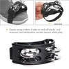 Norhogo Foot Tambourine Percussion Musical Instrument, Foot Tambourine with Stainless
