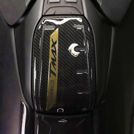 labelbike - 3D Resin Sticker Motorcycle Decoration and Protection Tank Flap Compatible with Yamaha TMAX 560 2020-2021