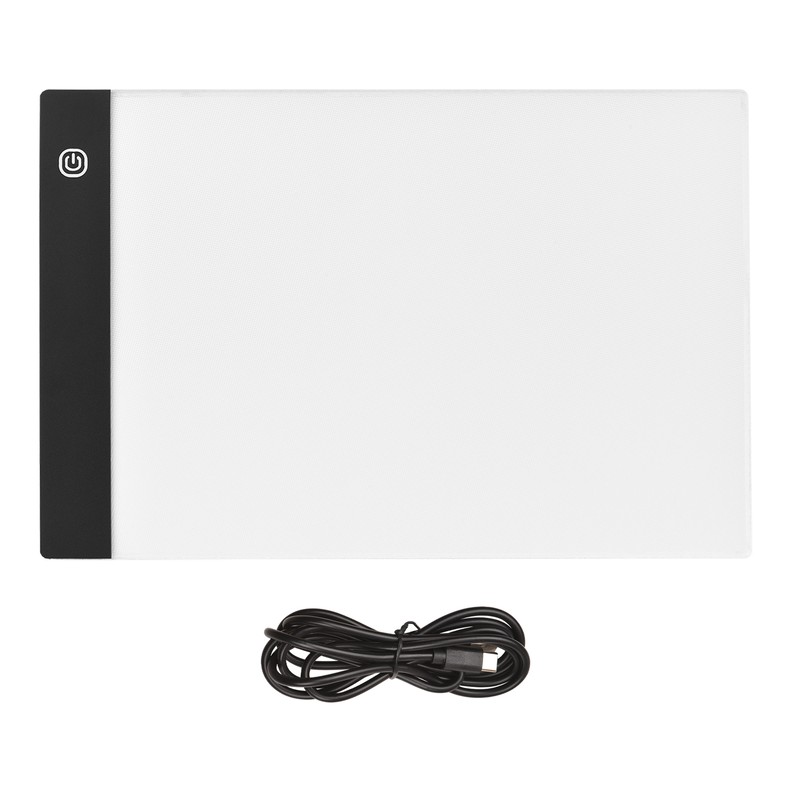 A4 Copyboard Ultra-thin LED Light Pad Adjustable 3 Levels Brightness