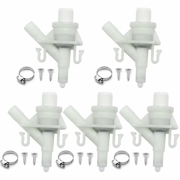 zhhai_48 5pcs Upgraded For Dometic Toilet Water Valve RV Part