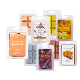 The Candle Daddy Fall Fun 5 Pack - 5 Amazing Autumn Wax Melts - 30 Total Cubes - 10 Total Ounces