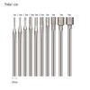 𝐋𝐮𝐨 𝐤𝐞 10 Pcs Hollow Cup Shape Diamond Burr Set,
