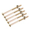 uxcell M6x100mm Furniture Bolt Nut Set Hex Socket Screw 50mm