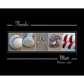 Baseball Coach gift - Baseball End of Season Gift for Coach - Baseball Coach Appreciation gift - 8x10 print Unframed - Coach's gift