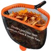 17.5" Pool Net, Pool Skimmer Net with Double-Layer Netting Bag,
