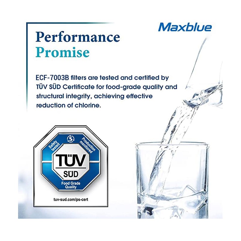 Maxblue Water Filter Replacement for Jura® 71312 Blue, Compatible with