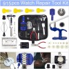 ZISTEL 915Pcs Watch Repair Kit Watchmaker Case Opener/Press Spring Bar